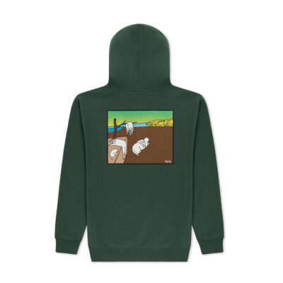 RIPNDIP ''Nermali'' Pullover (Alpine Green) Hooded Sweatshirt
