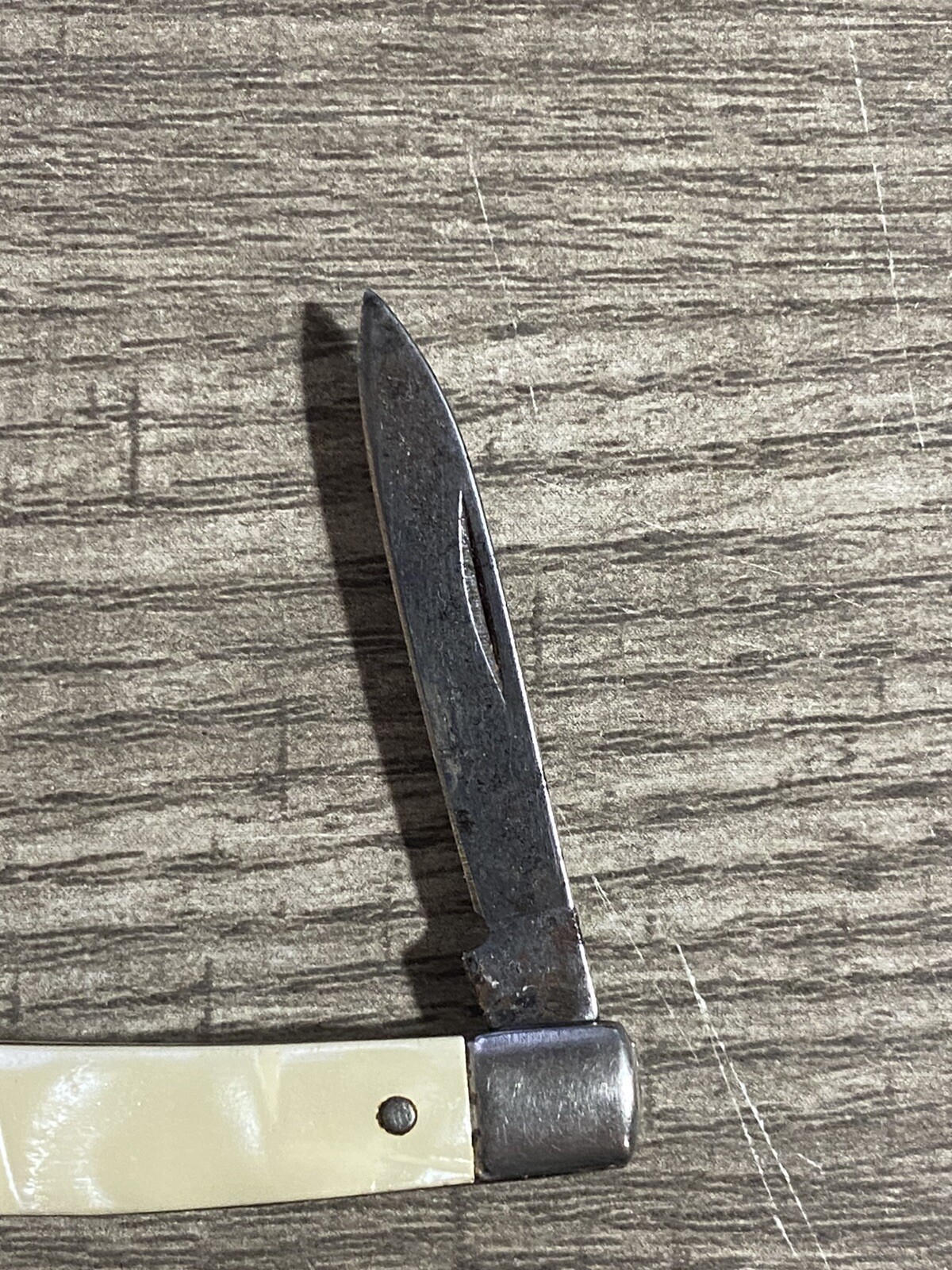 Vintage Imperial "Mother of Pearl" Stainless Folding 2 Blade Pen Knife USA Made eBay