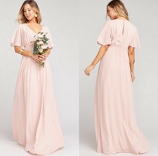Womens New Show Me Your Mumu Emily Pink Maxi Dress