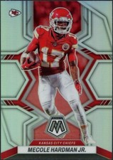 2022 Panini Mosaic Mecole Hardman Jr. Silver Card #98