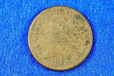 Estate Find 1809 Classic Head Half Cent!!! #G5716