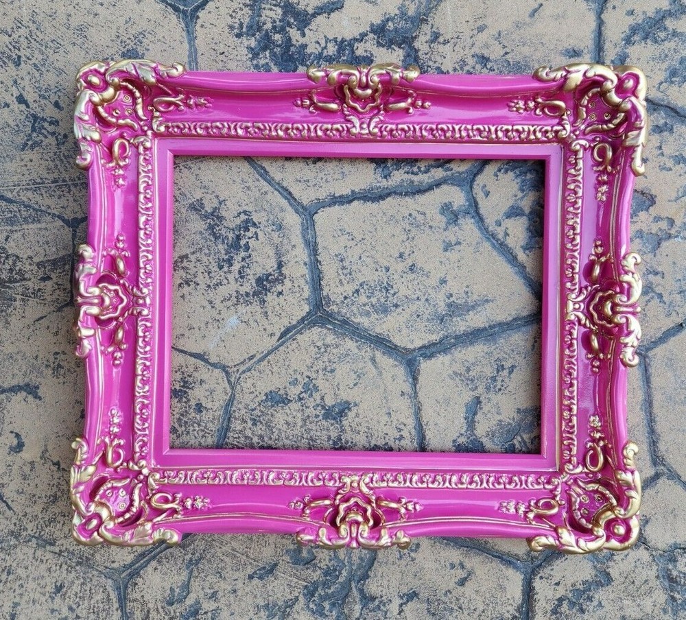 12x16 French Picture Frame, Baroque Frame, Girl''s French Frame, Classic Frame