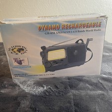 Dynamo Rechargeable World Radio GH-858 AM FM SW1-6 8 Bands World Radio