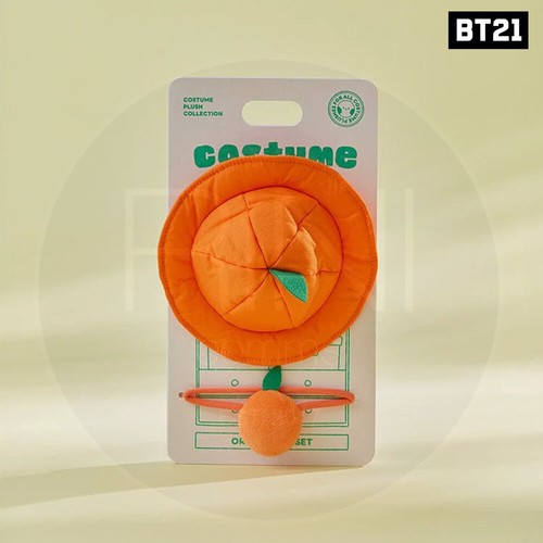 BTS BT21 Official Goods ORANGE PARTY COSTUME CLOSET 3TYPE + Tracking Number - Zdjęcie 4 z 7