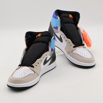 DC6515-100 Nike Air Jordan 1 Retro High OG Prototype White Orange