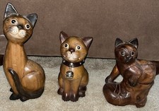 Wooden Cats