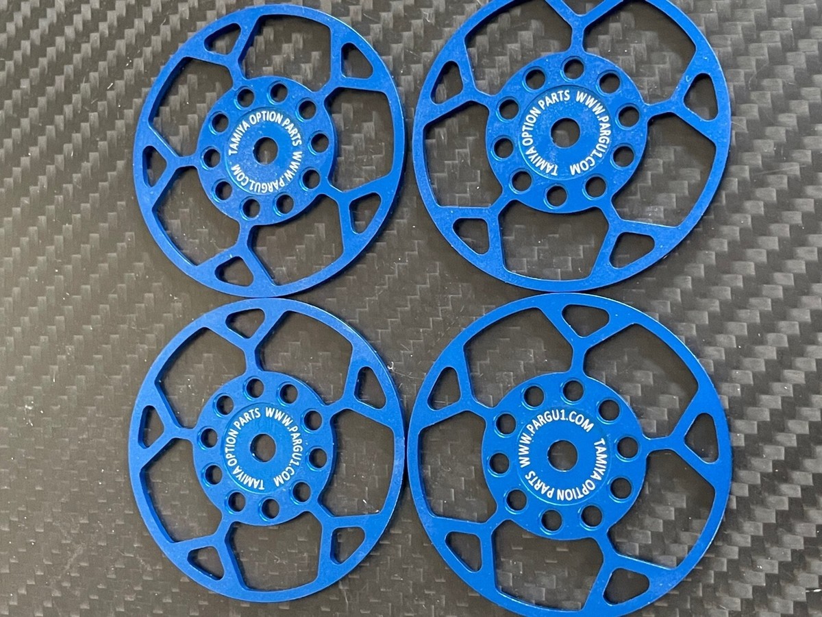 Tamiya Clod Buster Bull Head 4WD Alloy Wheels cover set B style