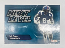 2023 SAGE Low Series Zach Evans Next Level Rookie Card-Ole Miss