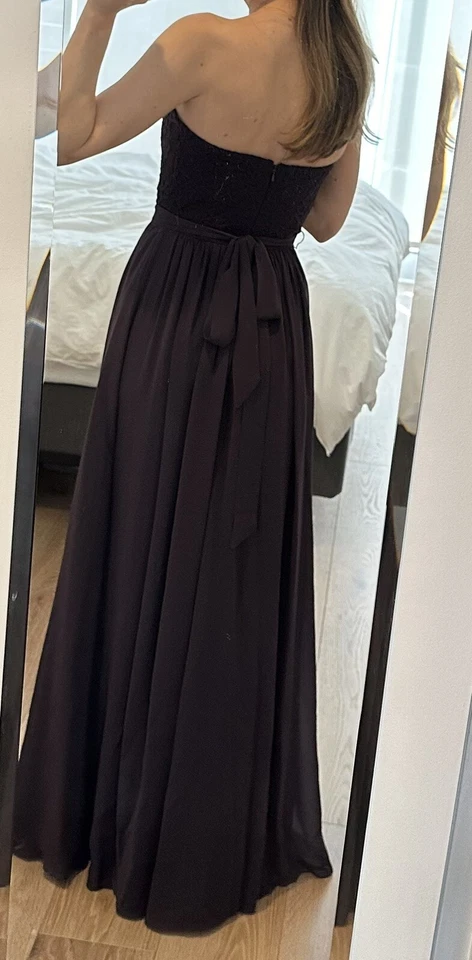 Vestido de dama de honor Bill Levkoff Foto 3 de 4