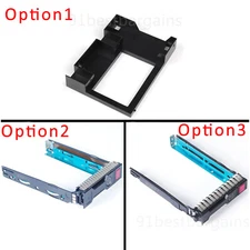 2.5" SFF 3.5" LFF SAS SATA Tray Caddy Adapter For HP 651314 651687 661914 US