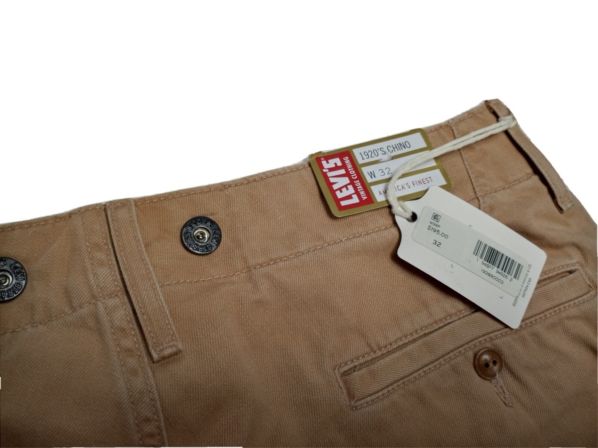 Levi’s Vintage Clothing 1920s チノパン W32復刻 Levi's Vintage Clothing 1920s チノパン W32復刻 パンツ
