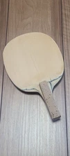 Price negotiation available. Custom-made Butterfly racket. Blade base is