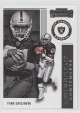 2019 Panini Contenders Legendary Contenders Tim Brown #LC-TB HOF rh9