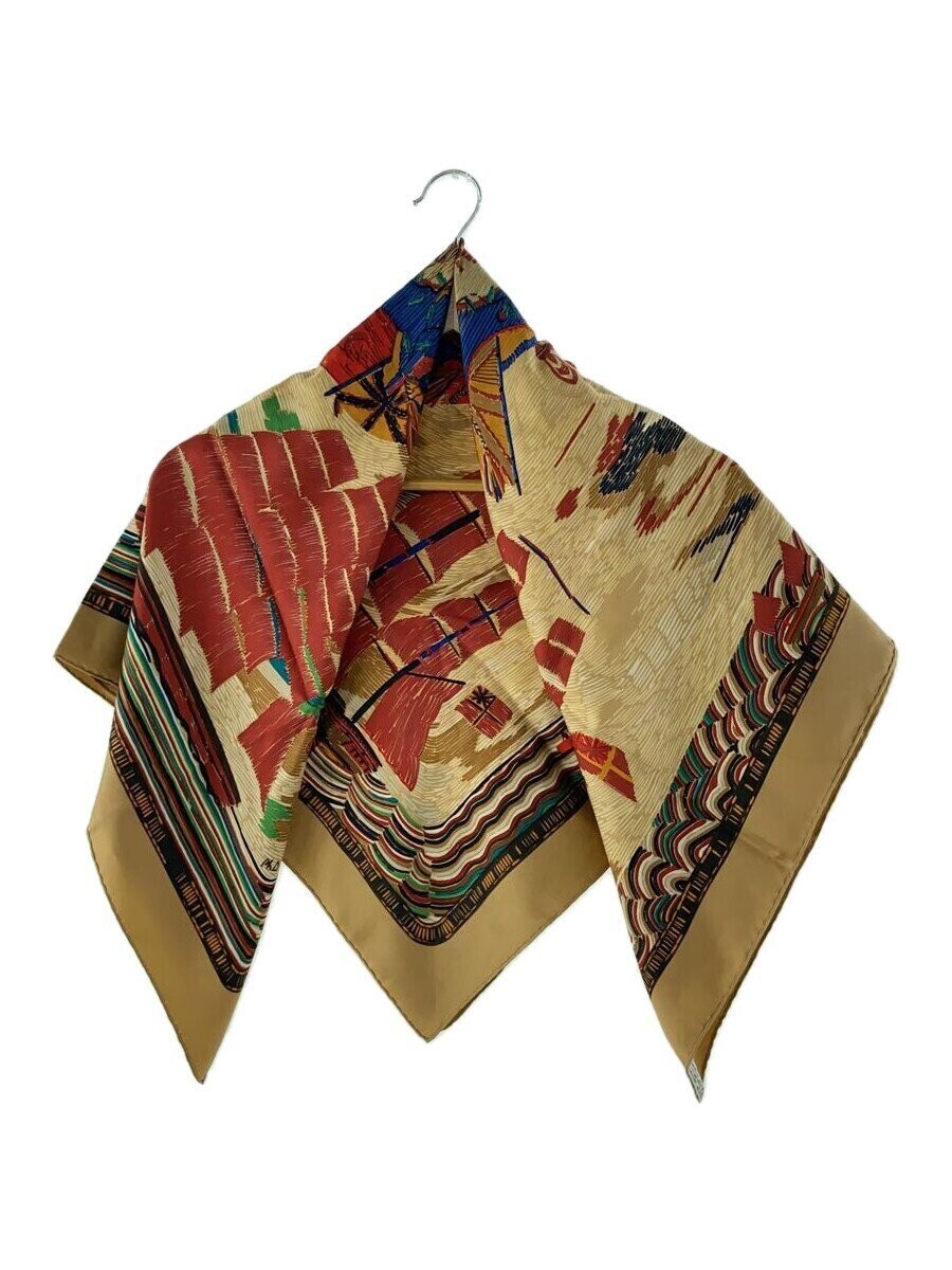 HERMES Silk Scarf with CML All-Over Pattern for Women