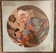 Pinocchio-Original Motion Picture Soundtrack-Disneyland 3102 Picture Disc New!!