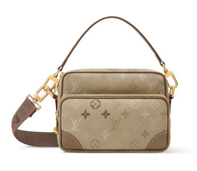 NEU Louis Vuitton Monogram Nil Schultertasche Beige M29273 Authentisch LV