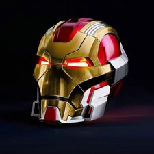 2026 New Iron Man Mark 17 Helmet Jarvis Voice-Controlled Cosplay Collectible Toy