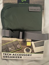 Travelon Tech Accessory Organizer, Charcoal 