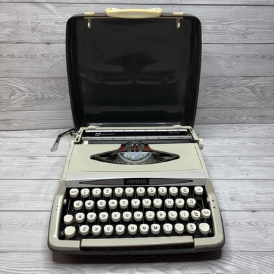 Smith Corona Zephyr Deluxe Schreibmaschine Vintage tragbarer Koffer