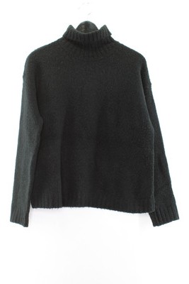 Up 2 Fashion Damen Pullover Gr. S Strickpullover Schwarz Rollkragen #EN-20