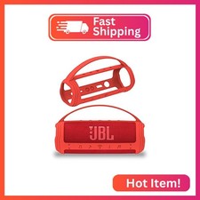 JCHPINE Silicone Cover Case for JBL Flip 6 Portable Bluetooth Speaker, Protectiv