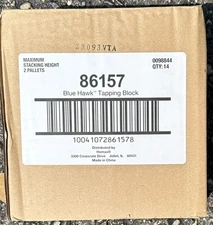 Tapping Block Flooring by Blue Hawk Case of 14