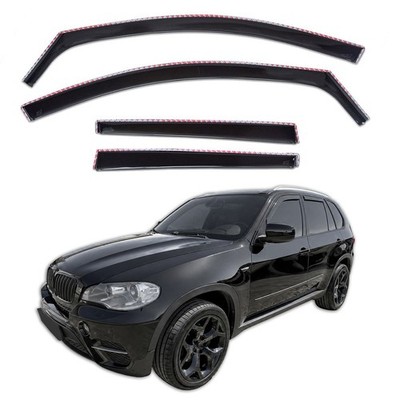 Windabweiser Regenabweiser Für BMW X5 E70 2007-2011 4-Tlg GP