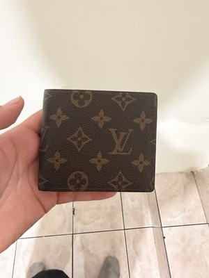 Louis Vuitton Monogram Billfold Wallet Men Brown