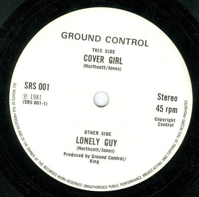 Ground Control - Cover Girl 7 Inch Vinyl Single (7 Inch Record) - NM/Generic