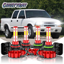 For Chevy S10 1994-2004 LED Headlights Bulbs ...