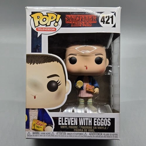 Eleven with Eggos #421 ~ Funko Pop Television Netflix Stranger Things (Damaged)