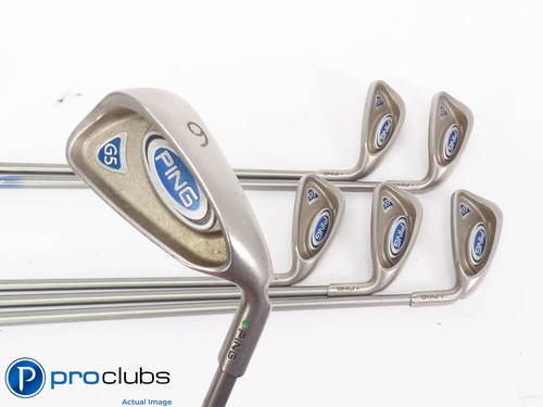 Ping G5 6-PW,SW IRON SET Green Dot - TFC 100 Regular Flex Graphite +1/2" 442439