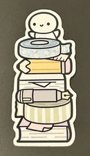 NEW The Coffee Monsterz Co. Planner Supplies Vinyl Sticker TCMC