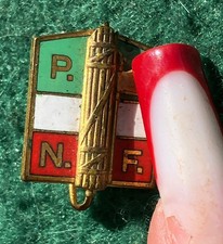 distintivo pin Spilla Propaganda Italia Tricolore Ventennio PNF