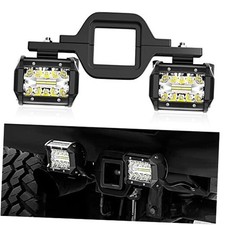 LED Work Light Pods 4 Inch 60W Off-Road Driving 2Pcs LED Pods tow hitch
