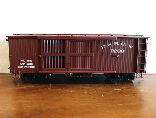 Spectrum scala 0n30 carro merci Stock Car D&RGW 27518 | Condition: Usato