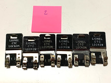 Lionel CTC Track Lockon Lot of 6ct , O  O-27 scale- Set 2