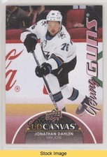 2021-22 Upper Deck Series 2 UD Canvas Young Guns Jonathan Dahlen #C220 READ 0cg