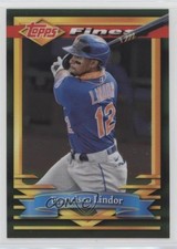 2021 Topps Finest Flashbacks Francisco Lindor #133 1m8