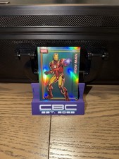 2026 Topps Chrome Marvel Comics #57 Iron Man Aqua Refractor /199