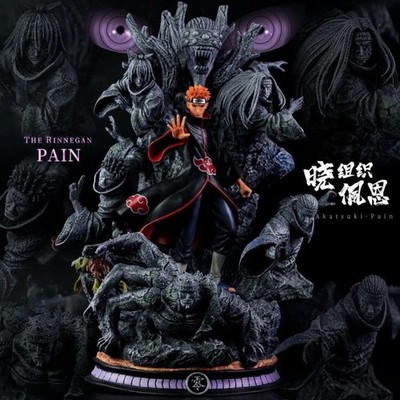 Naruto Akatsuki Pain Anime Figure Collectible Action Toy Gift 25cm