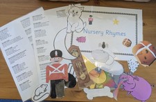 Nursery Rhyme Words And Picture Teaching Resource