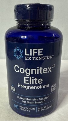 Lfe Extension Cognitex Elite Pregnenolone, 60 Tablets