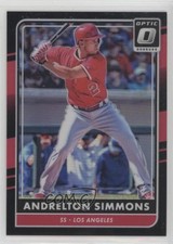2016 Panini Donruss Optic Black 23/25 Andrelton Simmons #148 1u6