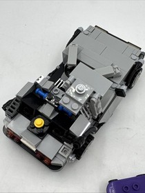 LEGO Ideas BTTF DeLorean Time Machine (21103) Back to the Future 95% Complete