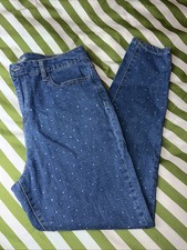 Wild Fable Size 12 Rhinestone Stretchy Denim Skinny Jeans