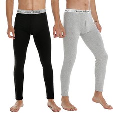 2022 new Men Thermal Underwear Men's Legging Tight Winter Warm Long Underpant Th