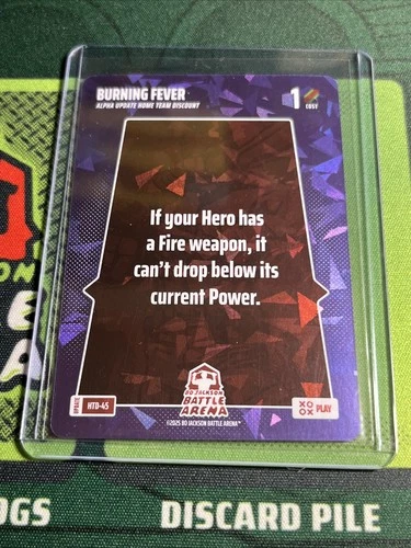 Bo Jackson Battle Arena Alpha BLAST PLAY BURNING FEVER HTD-45