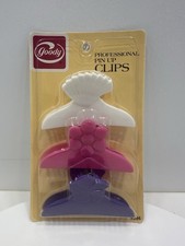 VINTAGE NEW 82' Goody Professional Pin Up Hair Clips Multi Color 594