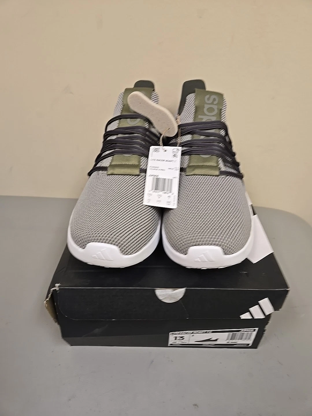 adidas Men’s Lite Racer Adapt 7.0 Cloudfoam Running Shoes, JI4968 Men’s Size 13